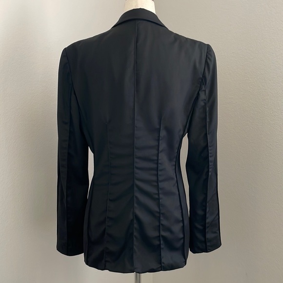 Valentino Miss V Black Pantsuit Size 8 Vintage Valentino - Picture 10 of 16